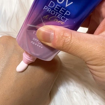 ニベアUV ディープ プロテクト&ケア トーンアップ エッセンス/ニベア/日焼け止めローションを使ったクチコミ(2枚目)