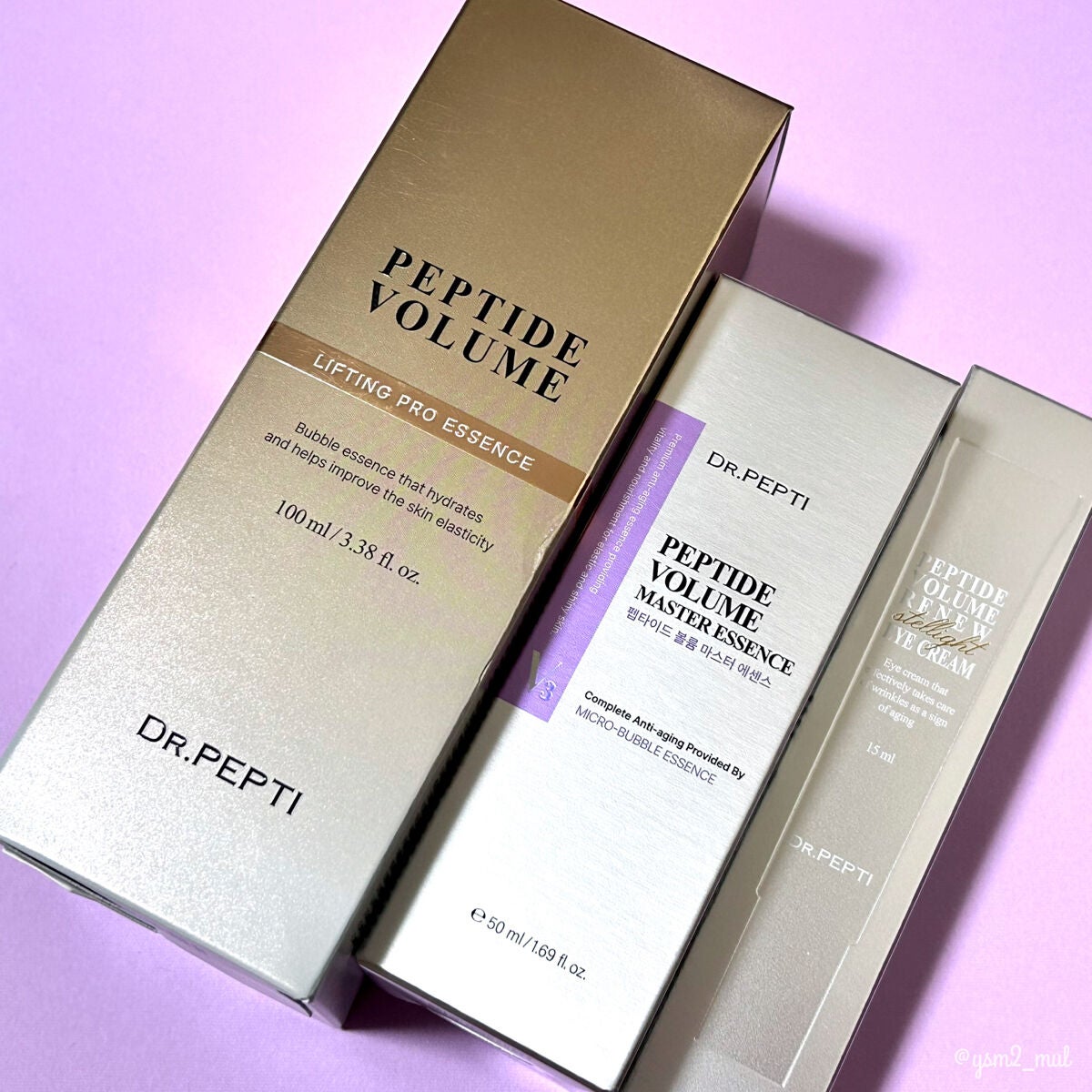 ペプチド ボリューム マスター エッセンス/DR.PEPTI/美容液を使ったクチコミ(10枚目)
