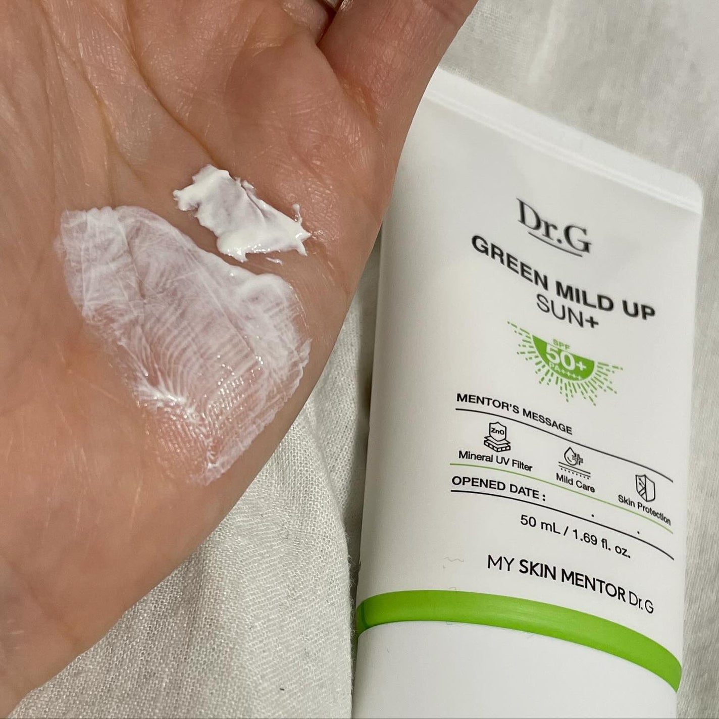 ブライトニングアップサンプラス/Dr.G/日焼け止めクリームを使ったクチコミ(5枚目)