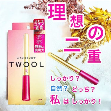 TWOOL ダブルアイリッドグルー/SHOBIDO/二重まぶた用アイテムを使ったクチコミ（1枚目）