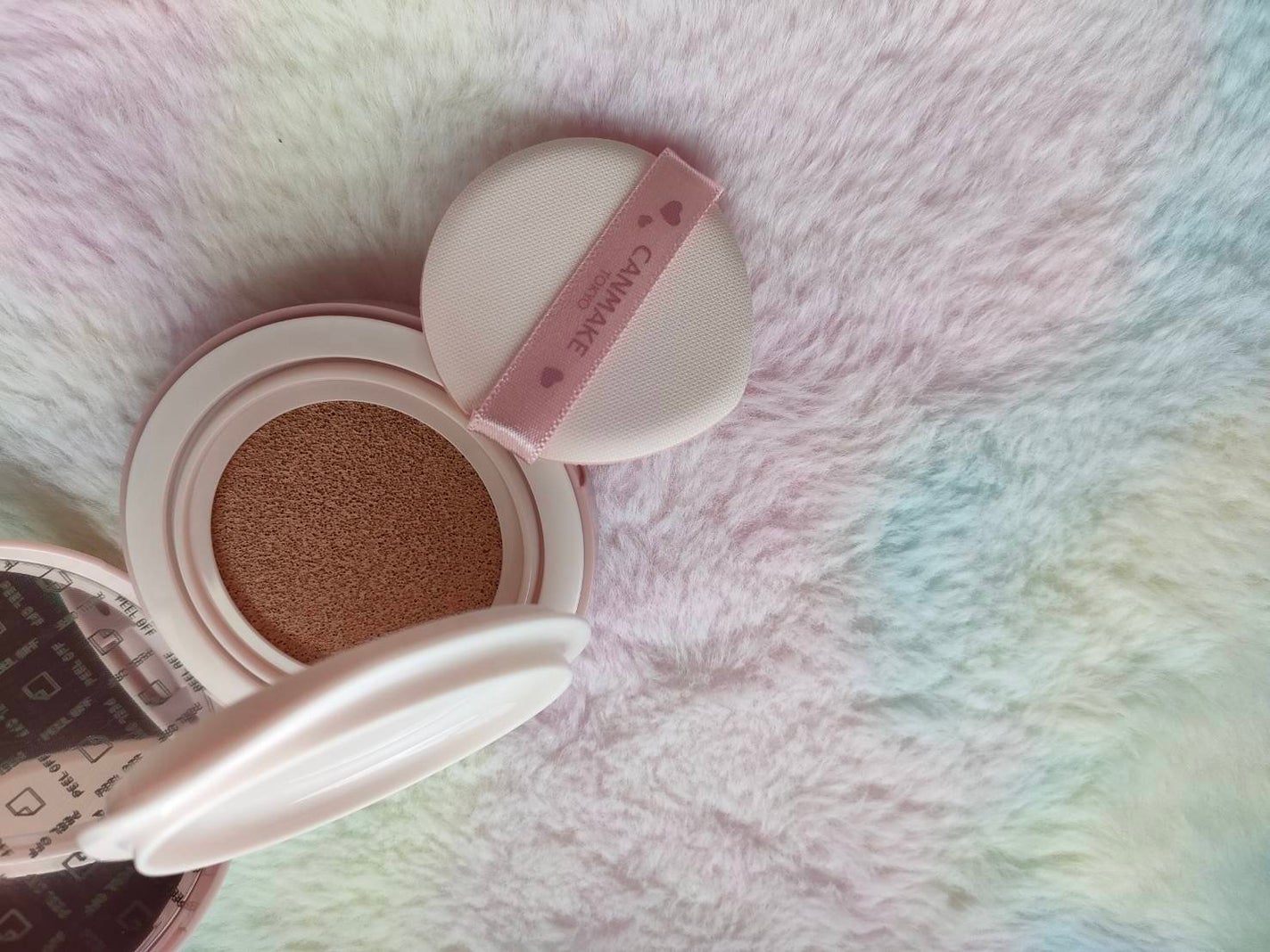 くろ on LIPS 「「キャンメイク」さまから商品提供をいただきました。フィットグロ..」(3枚目)