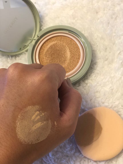 ジヴェルニー 密着カバークッション/GIVERNY/クッションファンデーションを使ったクチコミ(3枚目)