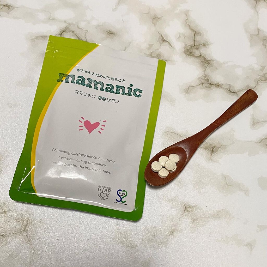 ママニック葉酸サプリ/ママニック/健康サプリメントを使ったクチコミ（3枚目）
