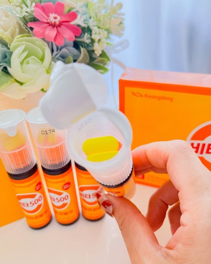 Kwangdong ビタ500デイリースティック/Kwangdong/美容サプリメントを使ったクチコミ(5枚目)