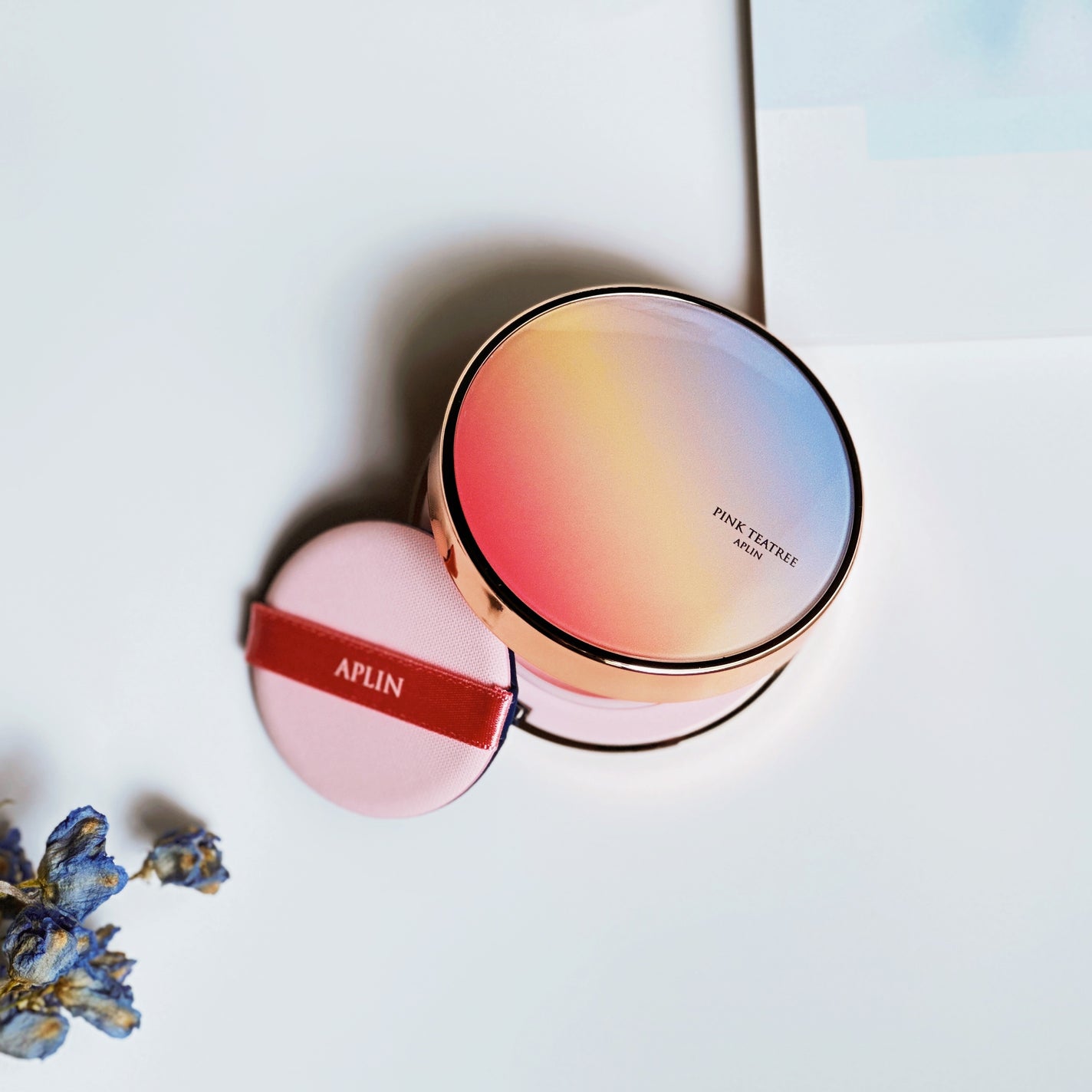 ピンクティーツリーカバーアップグロウクッション/APLIN/クッションファンデーションを使ったクチコミ(2枚目)