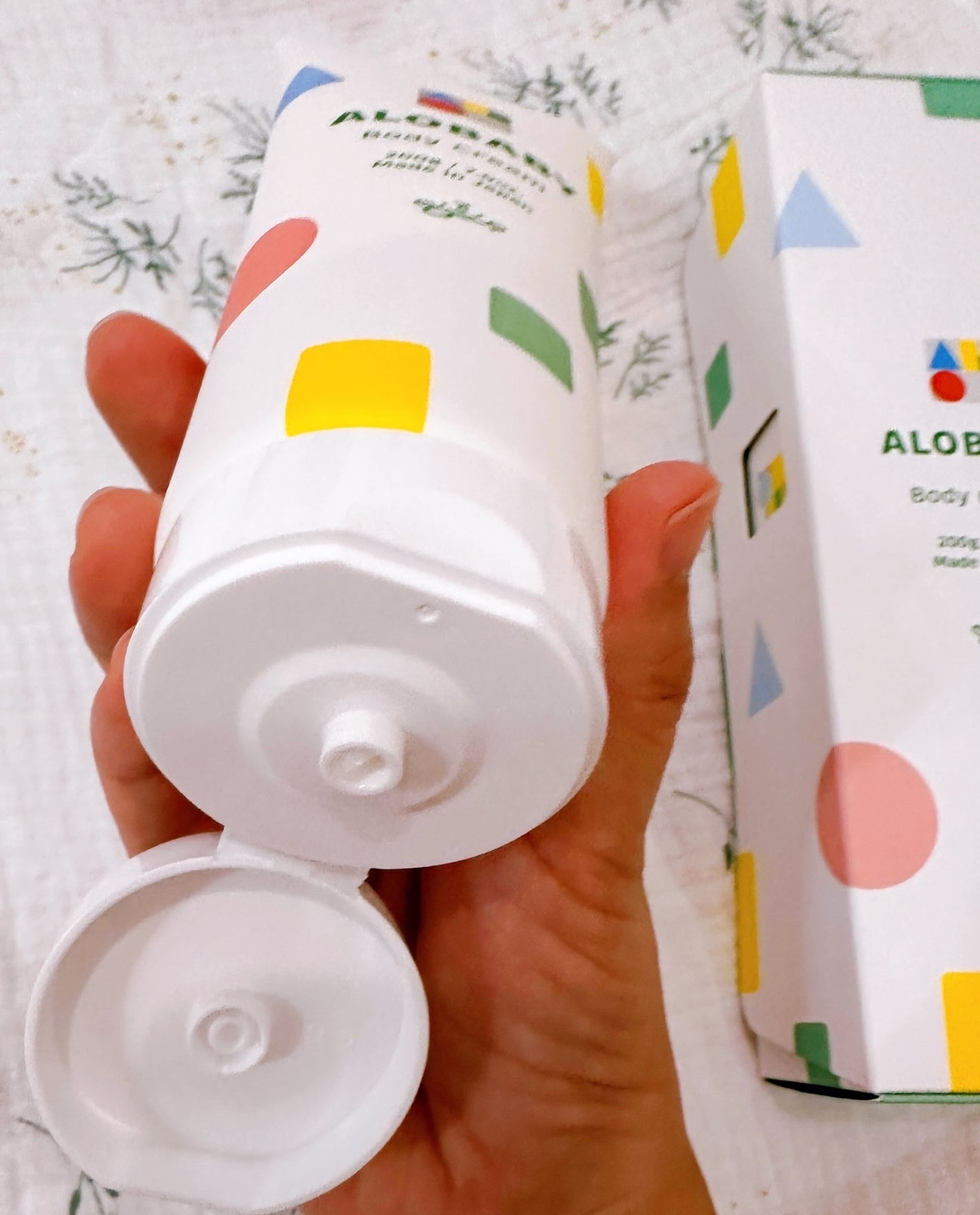 アロベビー ボディクリーム/ALOBABY/ボディクリームを使ったクチコミ(3枚目)