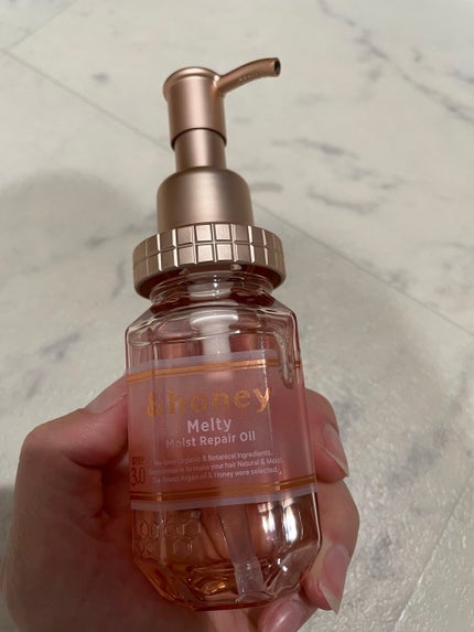 &honey メルティ モイストリペア ヘアオイル 3.0/&honey/ヘアオイルを使ったクチコミ(1枚目)
