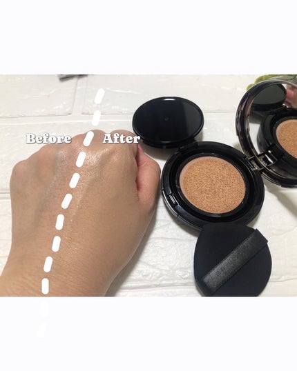 クリエイターズ ロングウェア UV クッション/ブリリアージュ/クッションファンデーションを使ったクチコミ(3枚目)