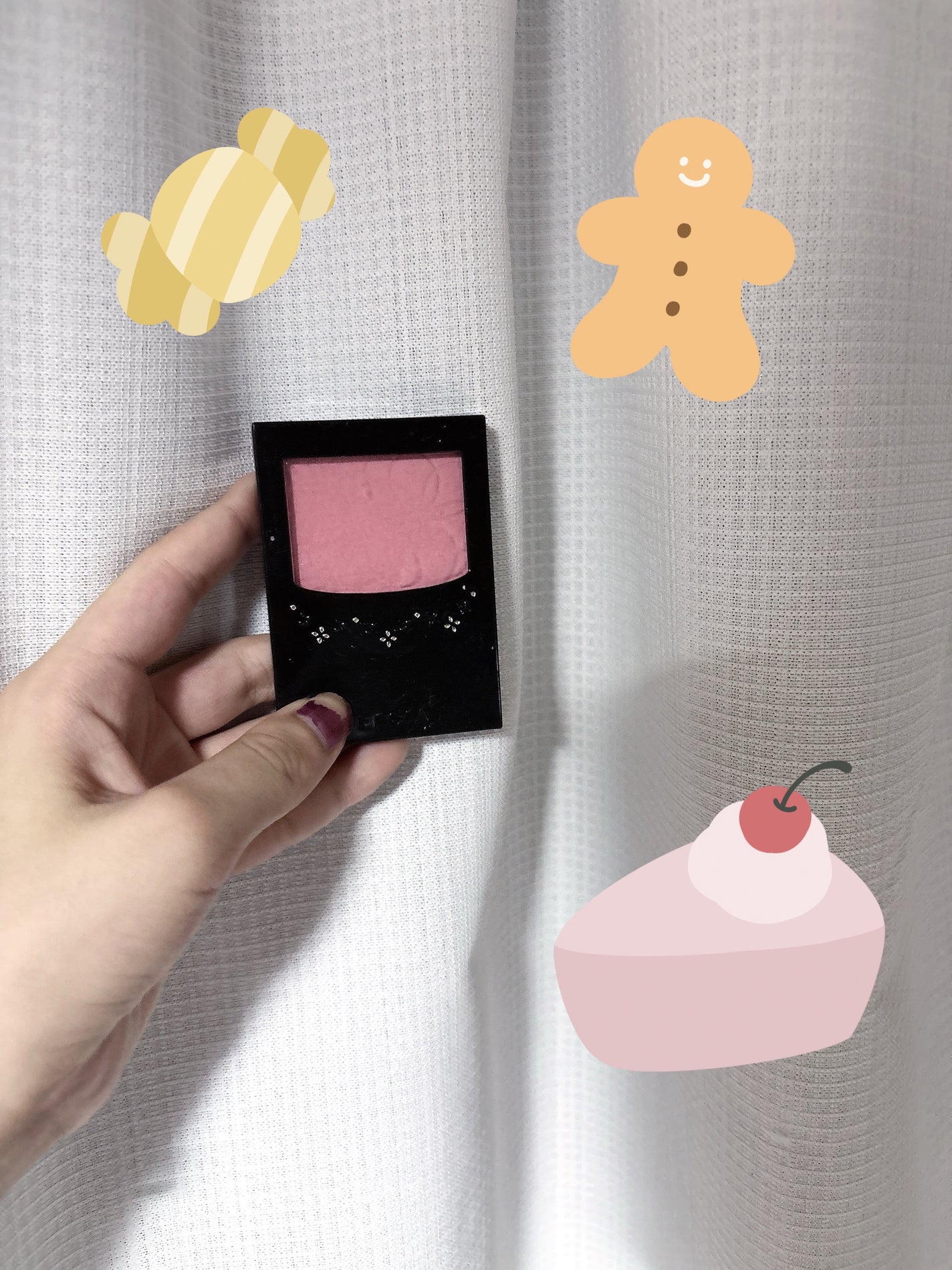 プラチナム 明るさ&血色アップ チークカラー/エルシア/パウダーチークを使ったクチコミ(1枚目)