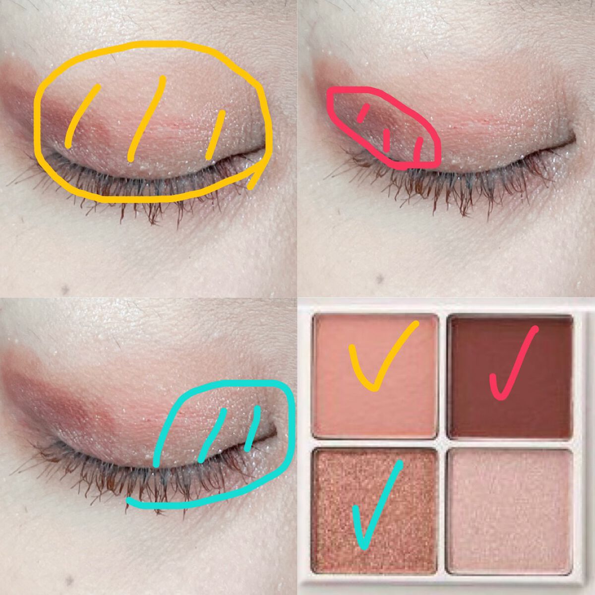 THE アイパレR/b idol/アイシャドウパレットを使ったクチコミ(2枚目)