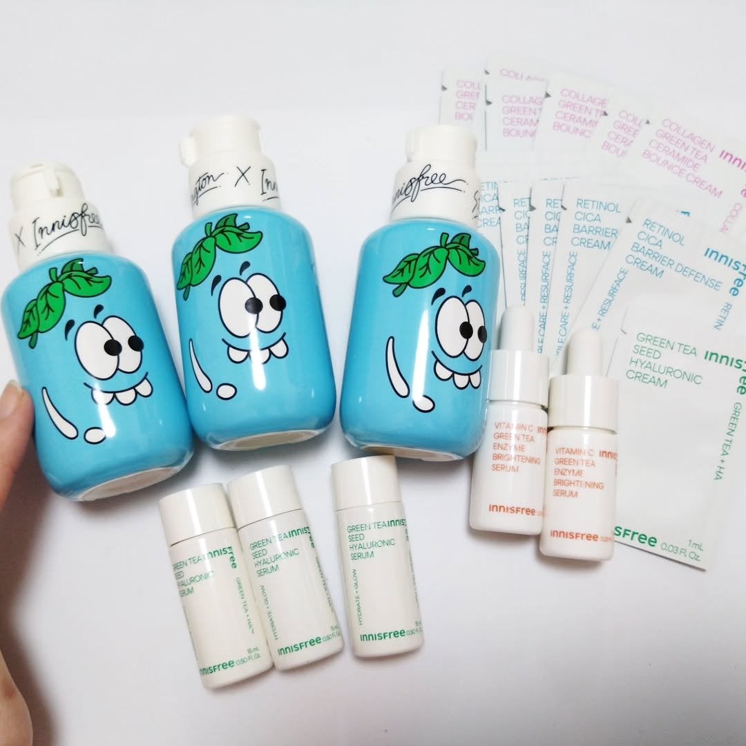 グリーンティーシード ヒアルロン セラム /innisfree/美容液を使ったクチコミ(1枚目)