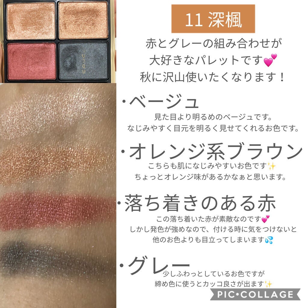 デザイニング カラー アイズ/SUQQU/アイシャドウパレットを使ったクチコミ(6枚目)