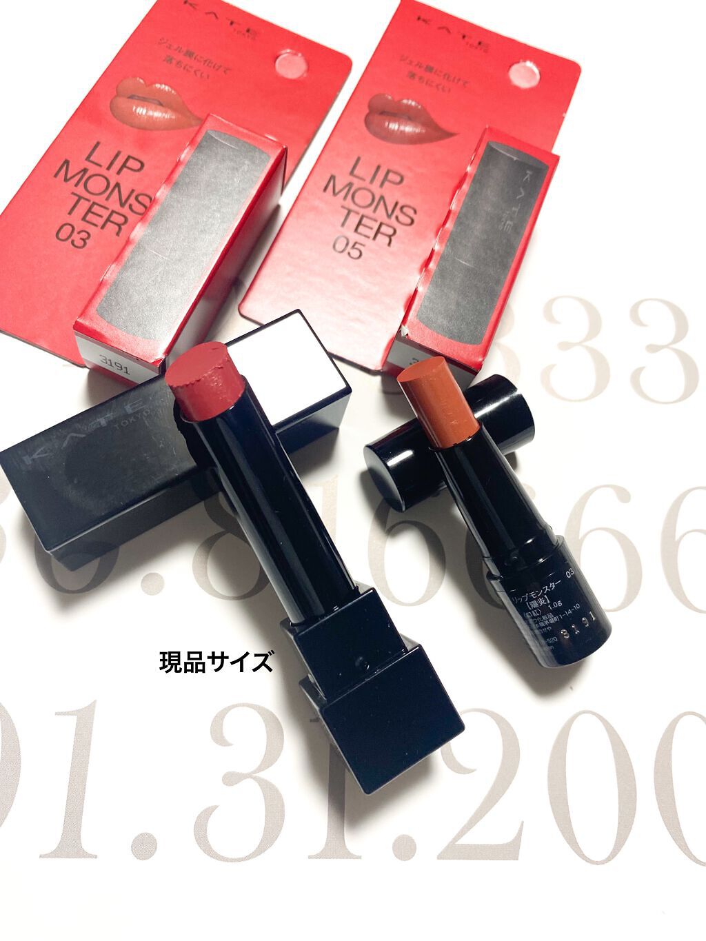 ケイト リップモンスター/KATE/口紅を使ったクチコミ（2枚目）