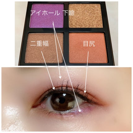 アイ カラー クォード/TOM FORD BEAUTY/アイシャドウパレットを使ったクチコミ(2枚目)