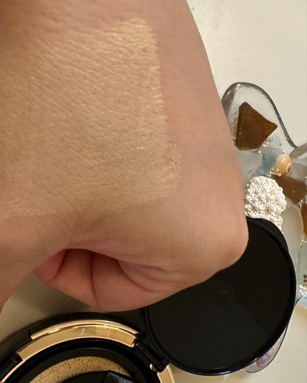 オリジナル ピュア セラム カバーアップ クッション/bareMinerals/クッションファンデーションを使ったクチコミ(2枚目)