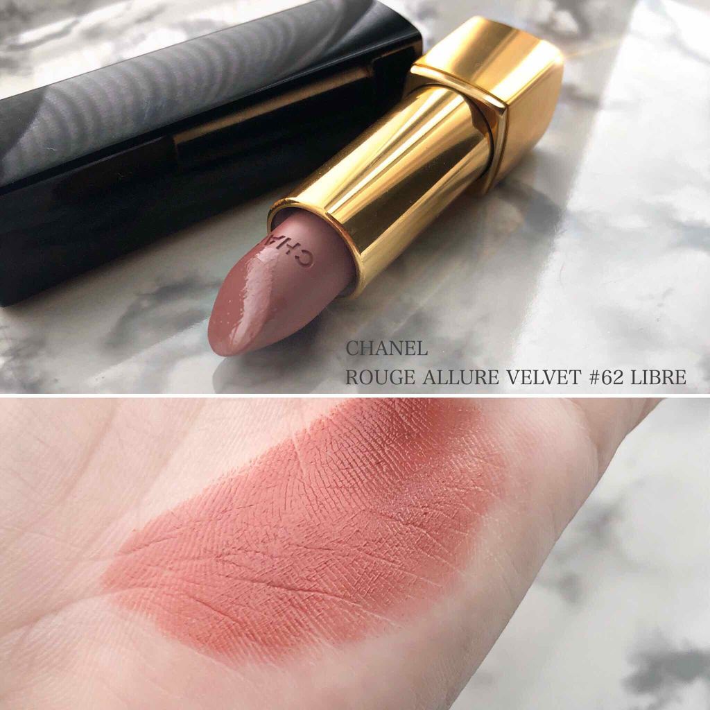 ルージュ アリュール ヴェルヴェット/CHANEL/口紅を使ったクチコミ(1枚目)