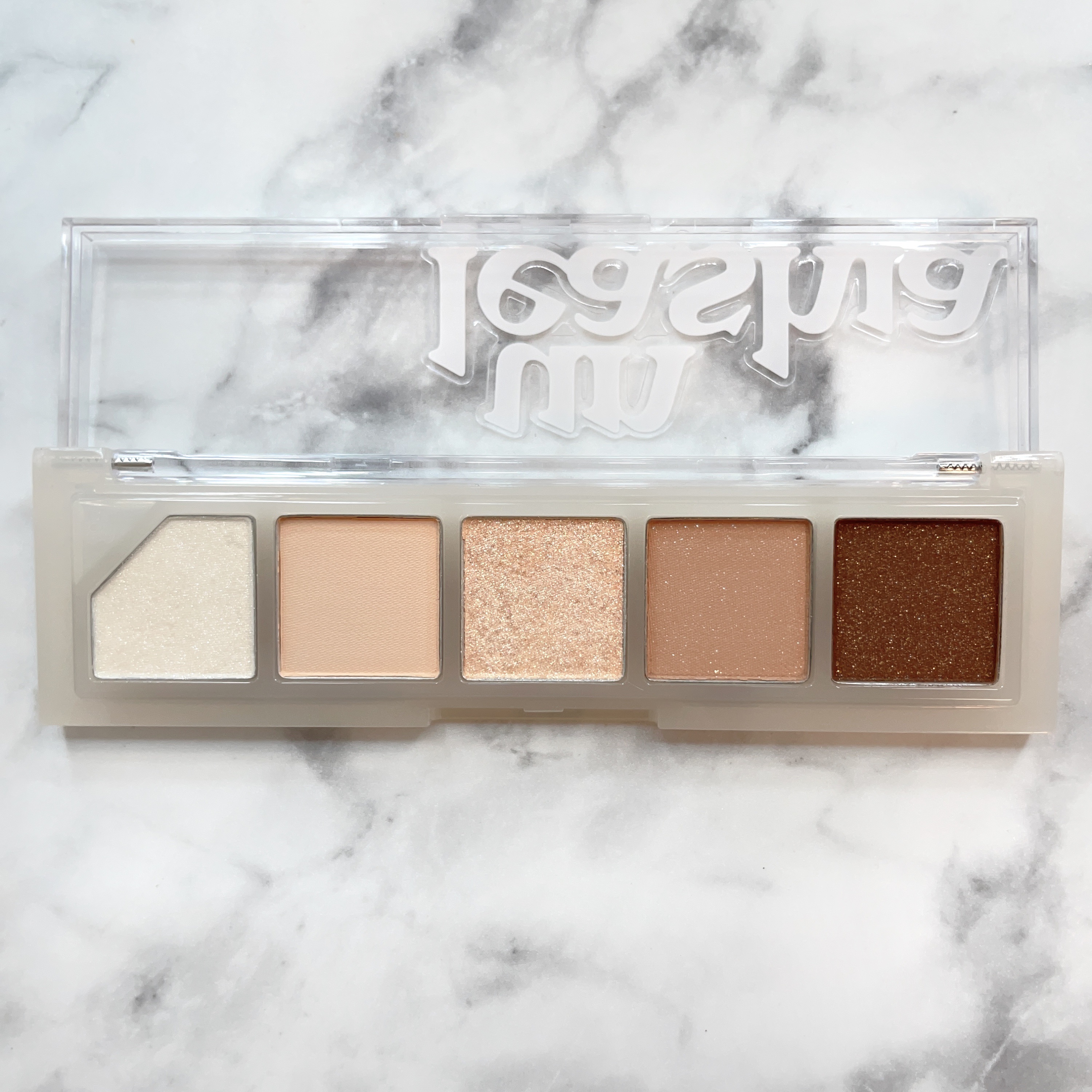 ムードシャワーアイパレット No.3 ヌードシャワー/unleashia/アイシャドウパレットを使ったクチコミ（2枚目）