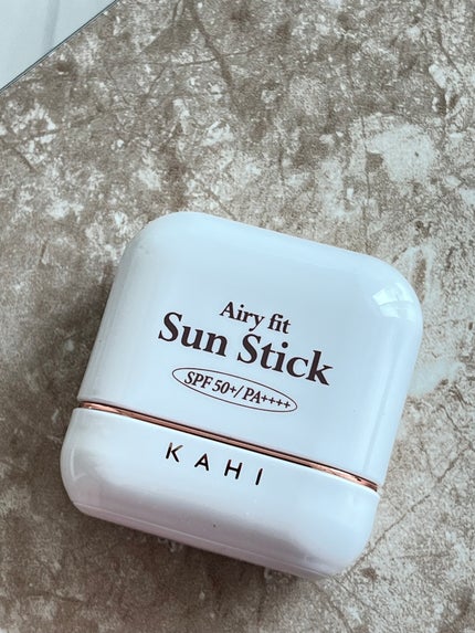 エアリーフィットサンスティック/KAHI/日焼け止めスティックを使ったクチコミ(3枚目)