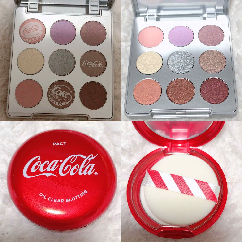 コカコーラ モノ ポップ アイズ/THE FACE SHOP/アイシャドウパレットを使ったクチコミ(3枚目)