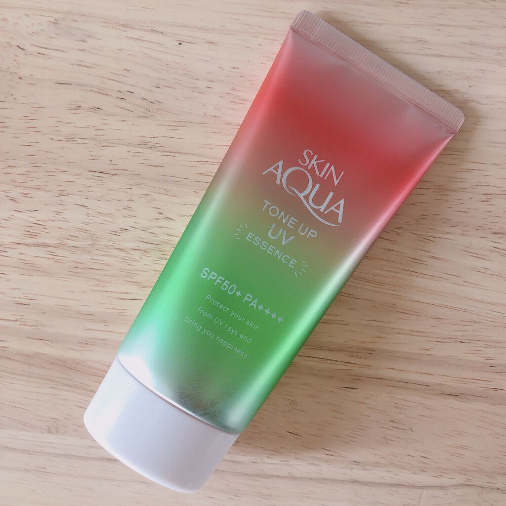 スキンアクア トーンアップUVエッセンス/スキンアクア/日焼け止めクリームを使ったクチコミ（1枚目）