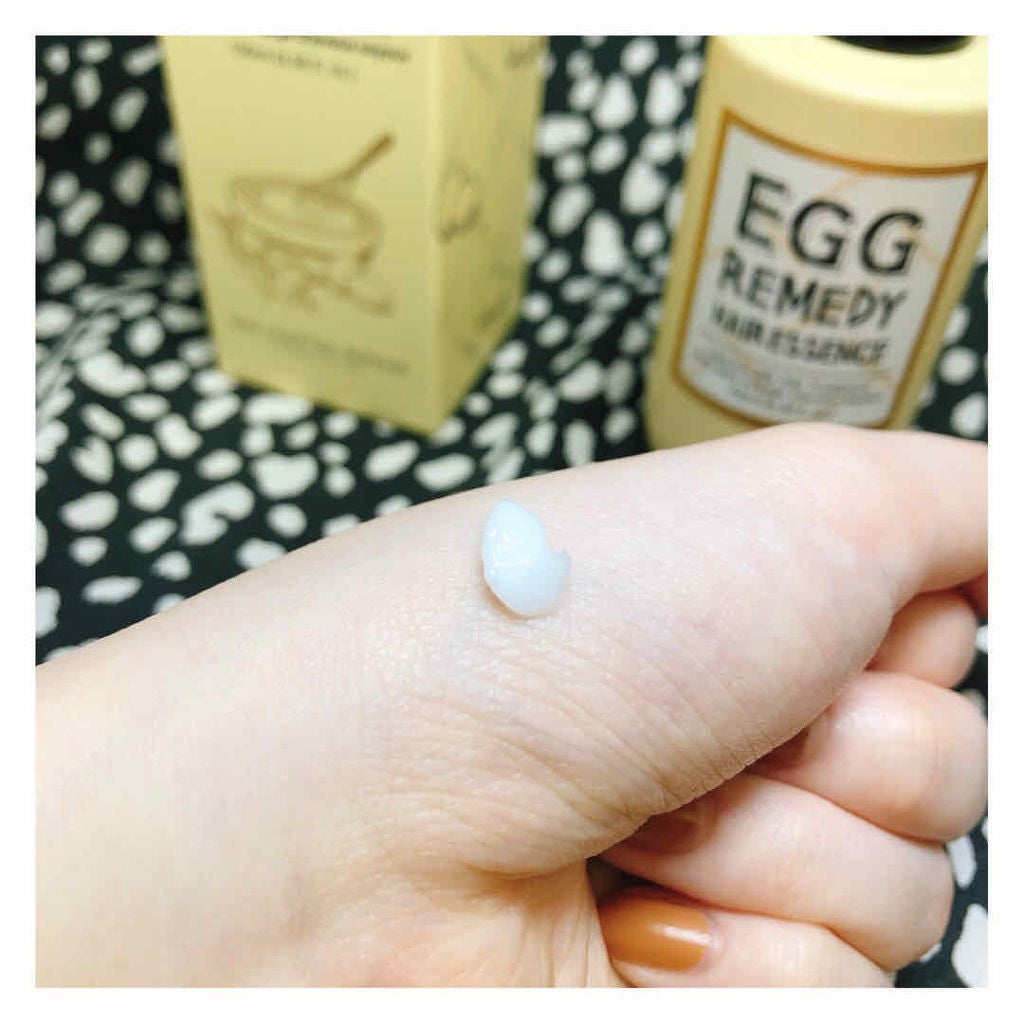 EGG REMEDY hair essence/too cool for school/アウトバストリートメントを使ったクチコミ(2枚目)