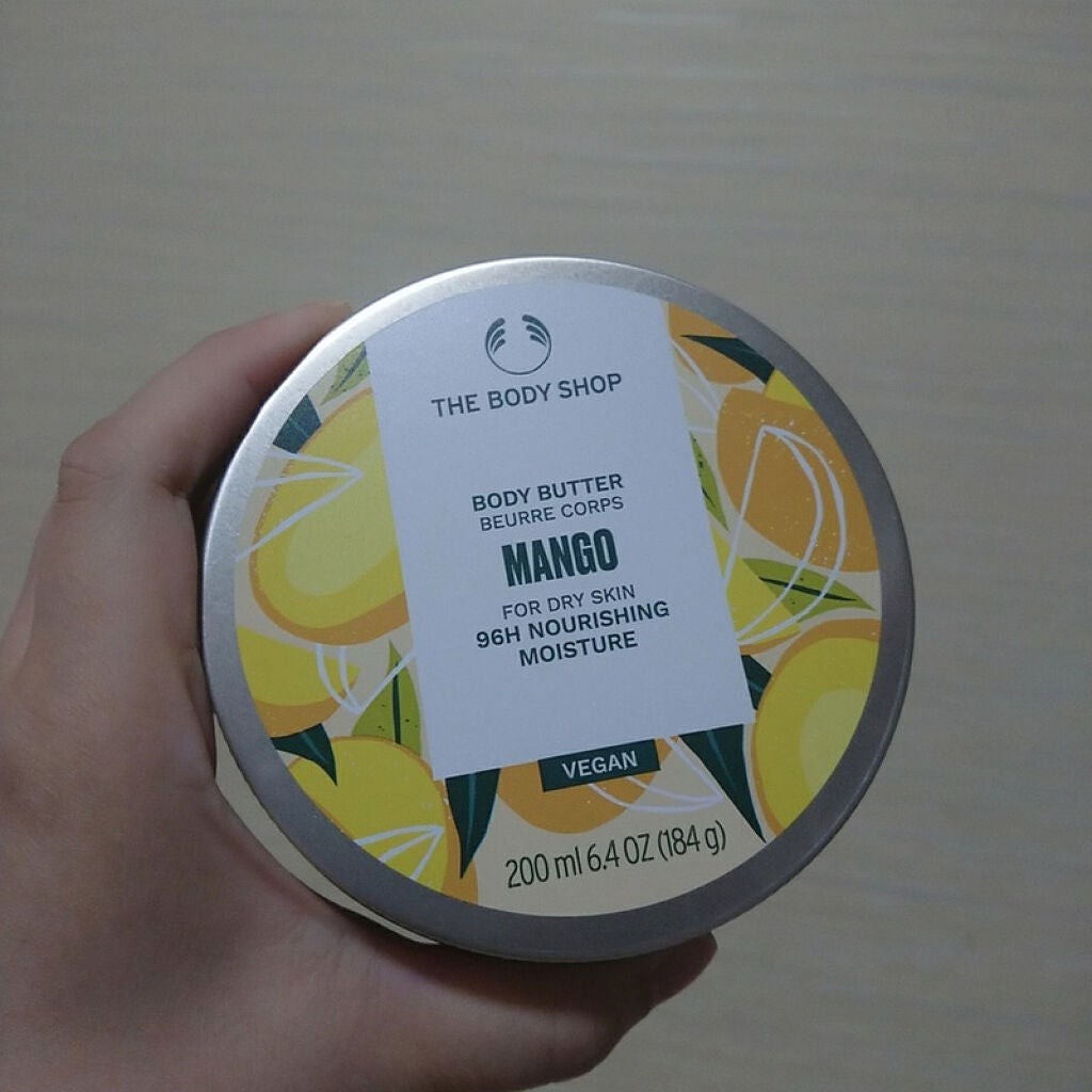 ボディバター マンゴー/THE BODY SHOP/ボディクリームを使ったクチコミ(2枚目)