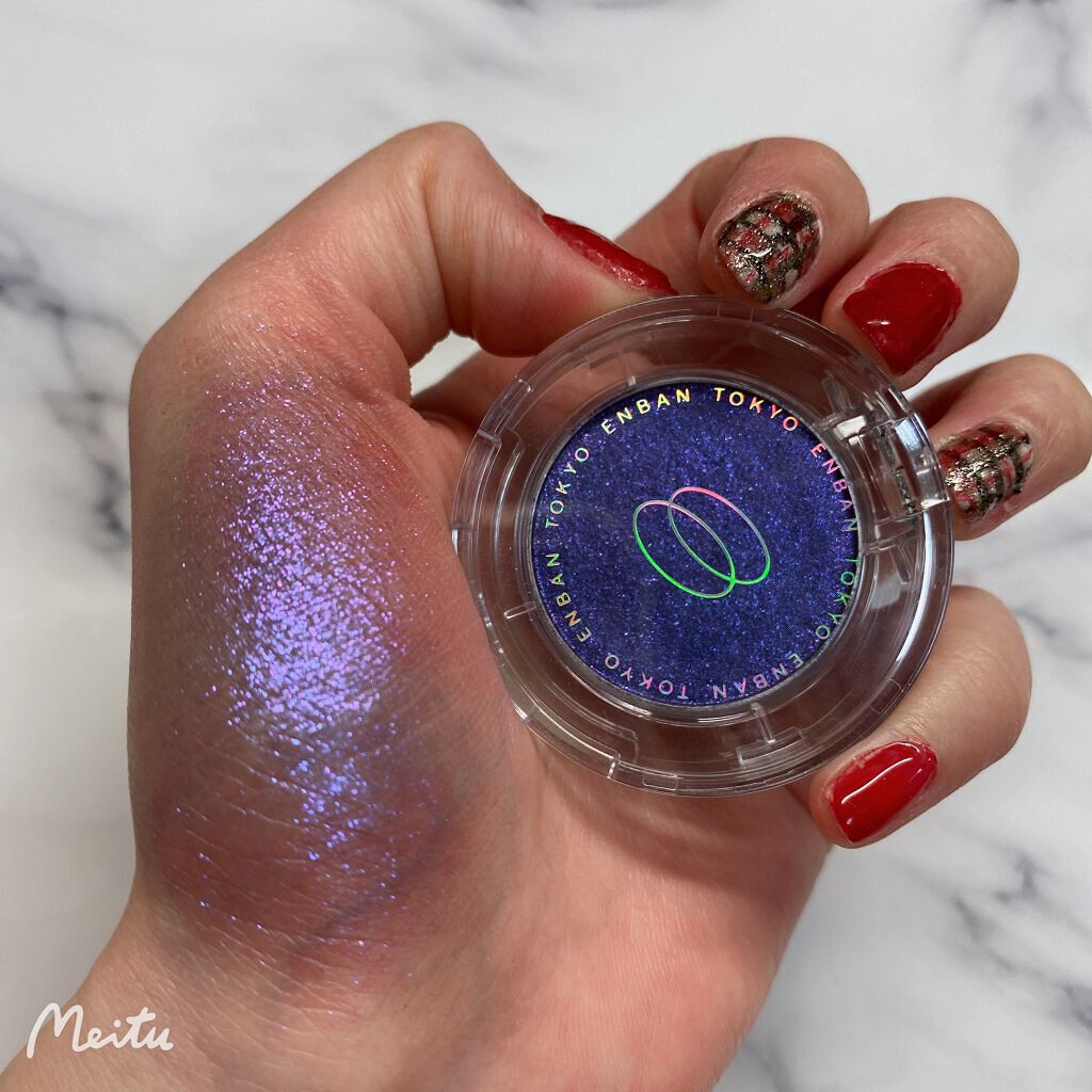 マルチグリッターカラー/ENBAN TOKYO/単色アイシャドウを使ったクチコミ(1枚目)