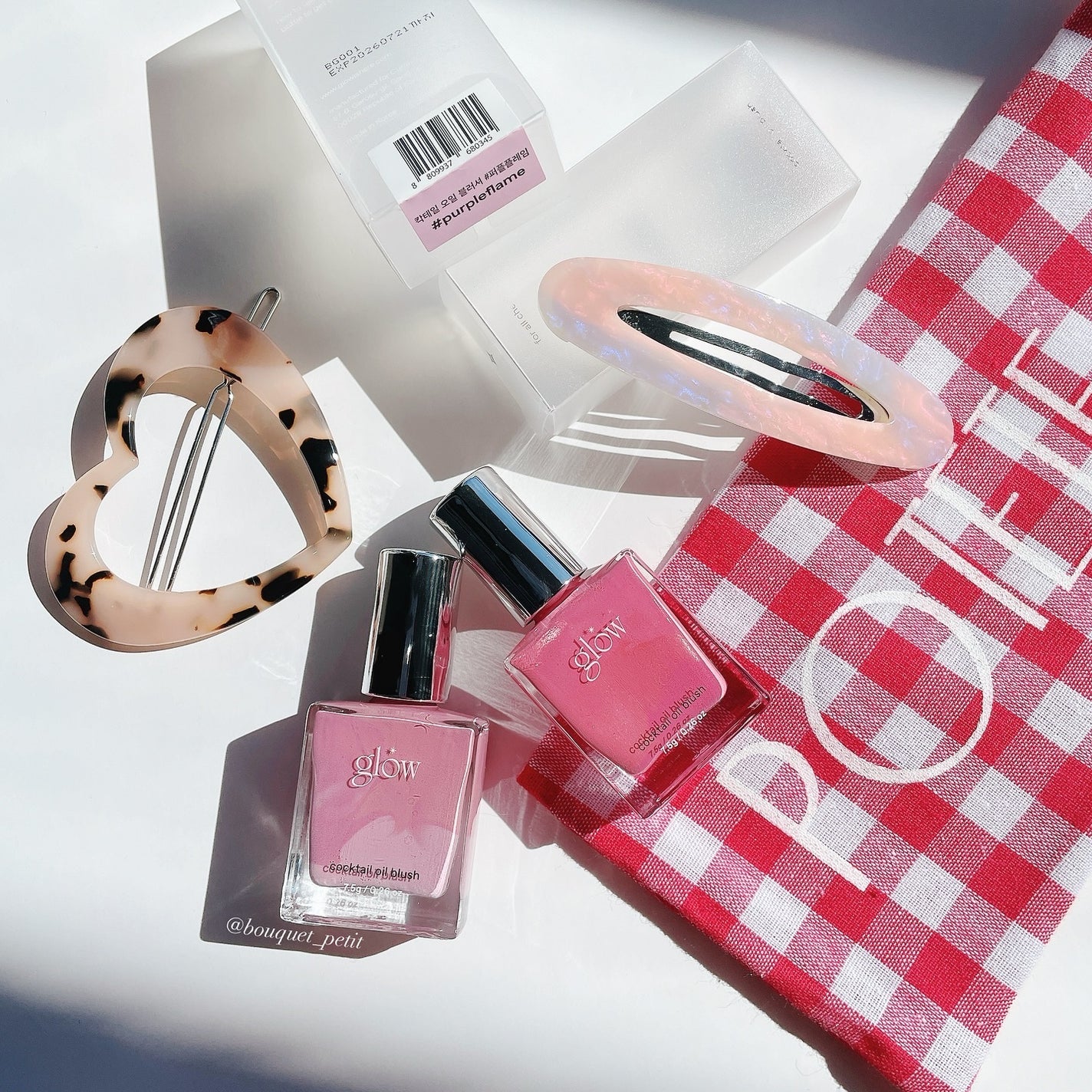 カクテルオイルブラッシャー/glow/リキッドチークを使ったクチコミ(1枚目)