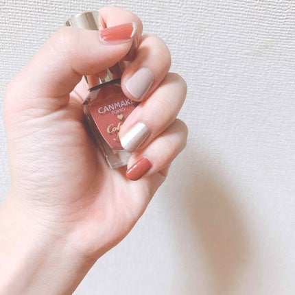 カラフルネイルズ/キャンメイク/マニキュアを使ったクチコミ(1枚目)