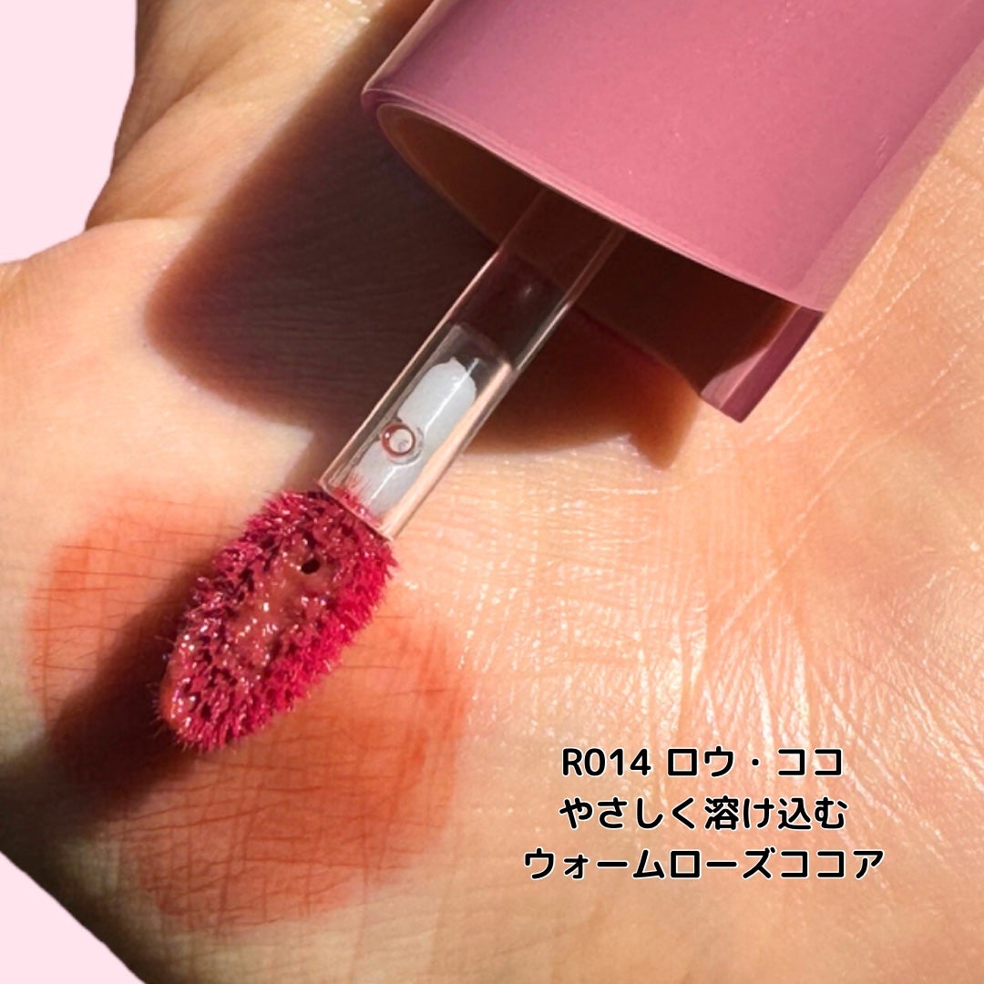 ロウグロウジェルティント/hince/リップティントを使ったクチコミ(3枚目)