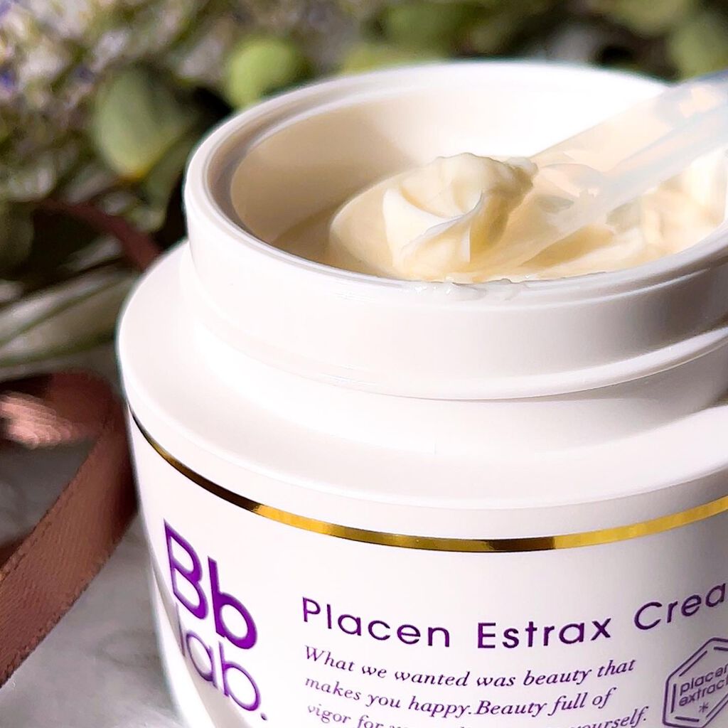 プラセンエストラックスクリーム/Bb lab./フェイスクリームを使ったクチコミ（3枚目）