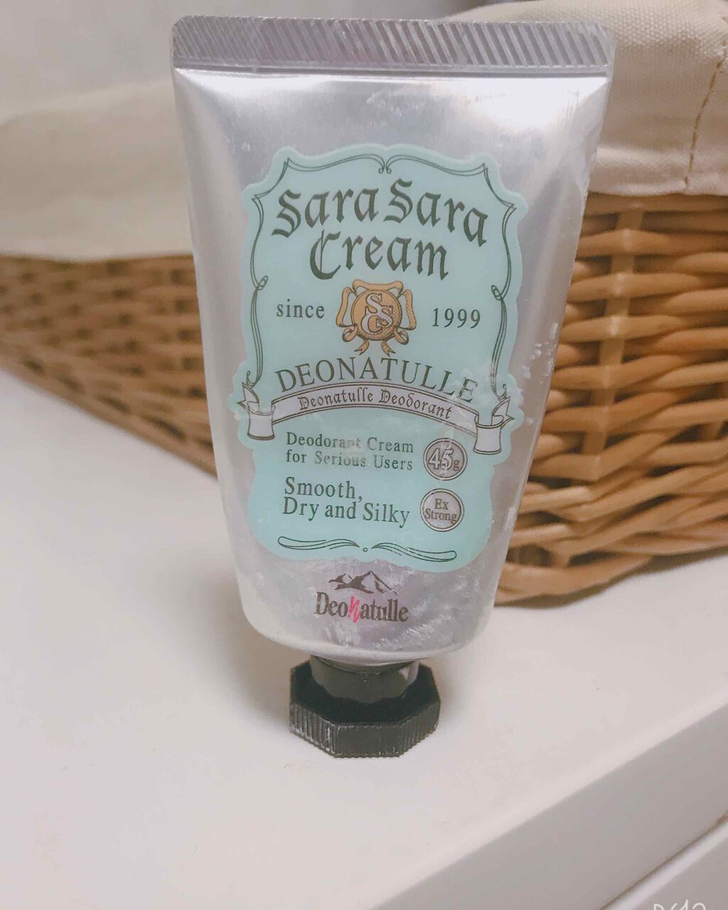 さらさらクリーム/デオナチュレ/デオドラント・制汗剤を使ったクチコミ（1枚目）