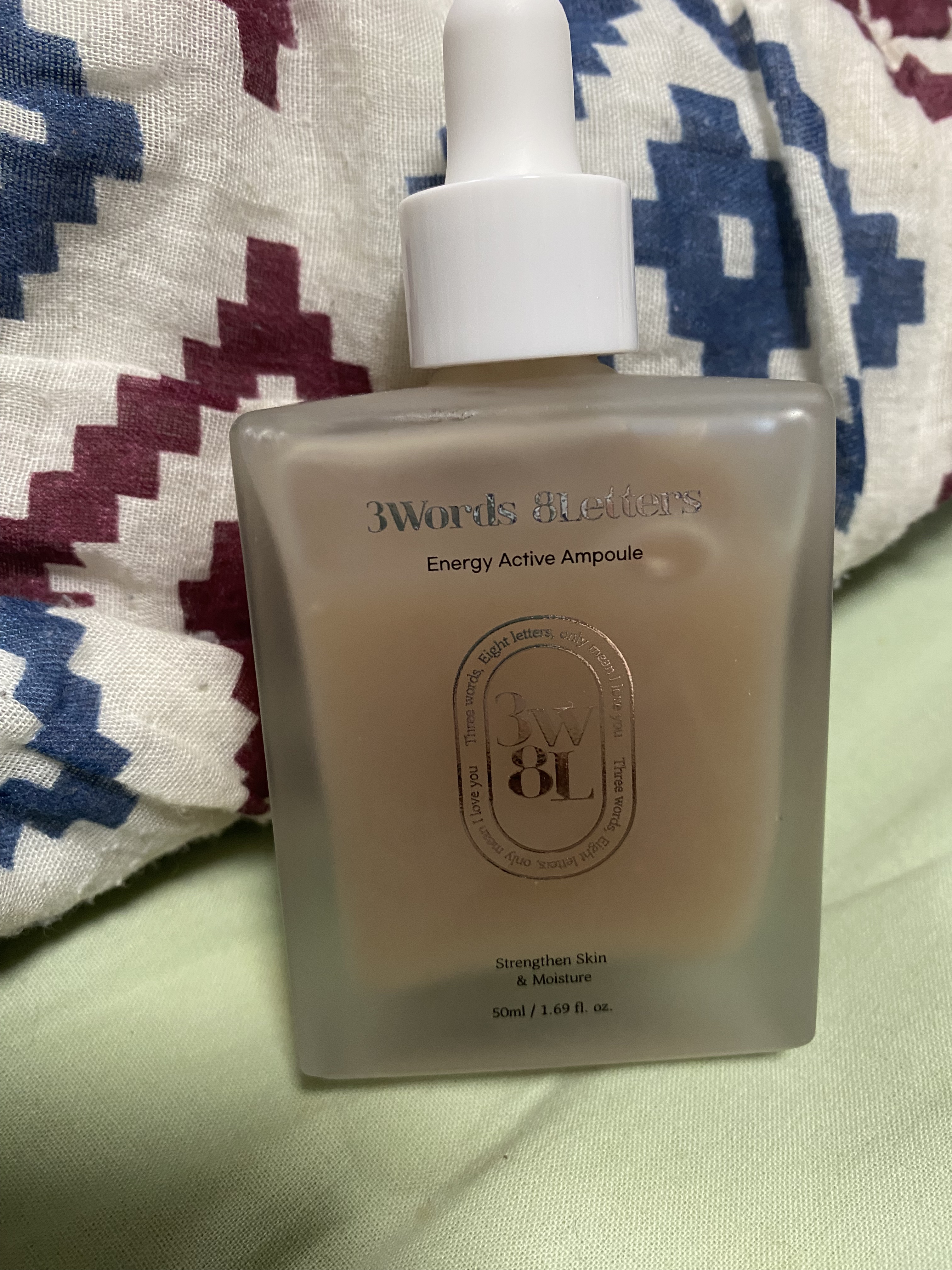 エナジーアクティブセラム/3Words 8Letters/美容液を使ったクチコミ（1枚目）