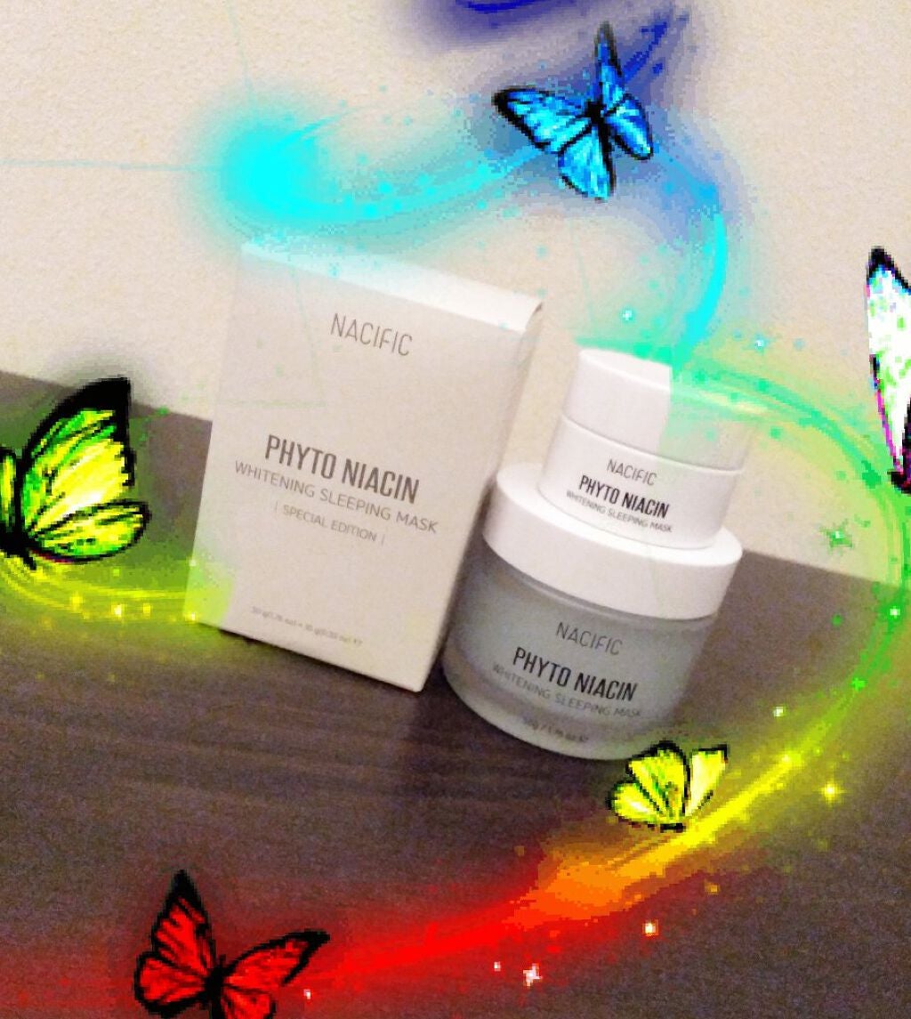 フィトナイアシンホワイトニング スリーピングマスク/NACIFIC/フェイスクリームを使ったクチコミ(1枚目)