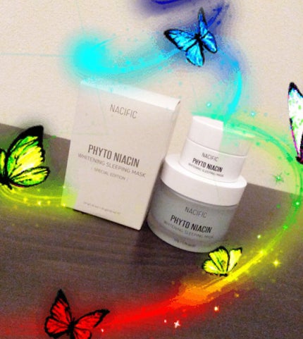 フィトナイアシンホワイトニング スリーピングマスク/NACIFIC/フェイスクリームを使ったクチコミ(1枚目)
