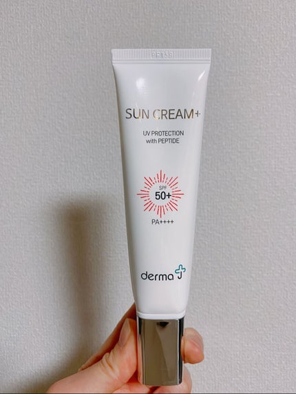 サンクリーム+/ DermaJ/日焼け止めクリームを使ったクチコミ(3枚目)