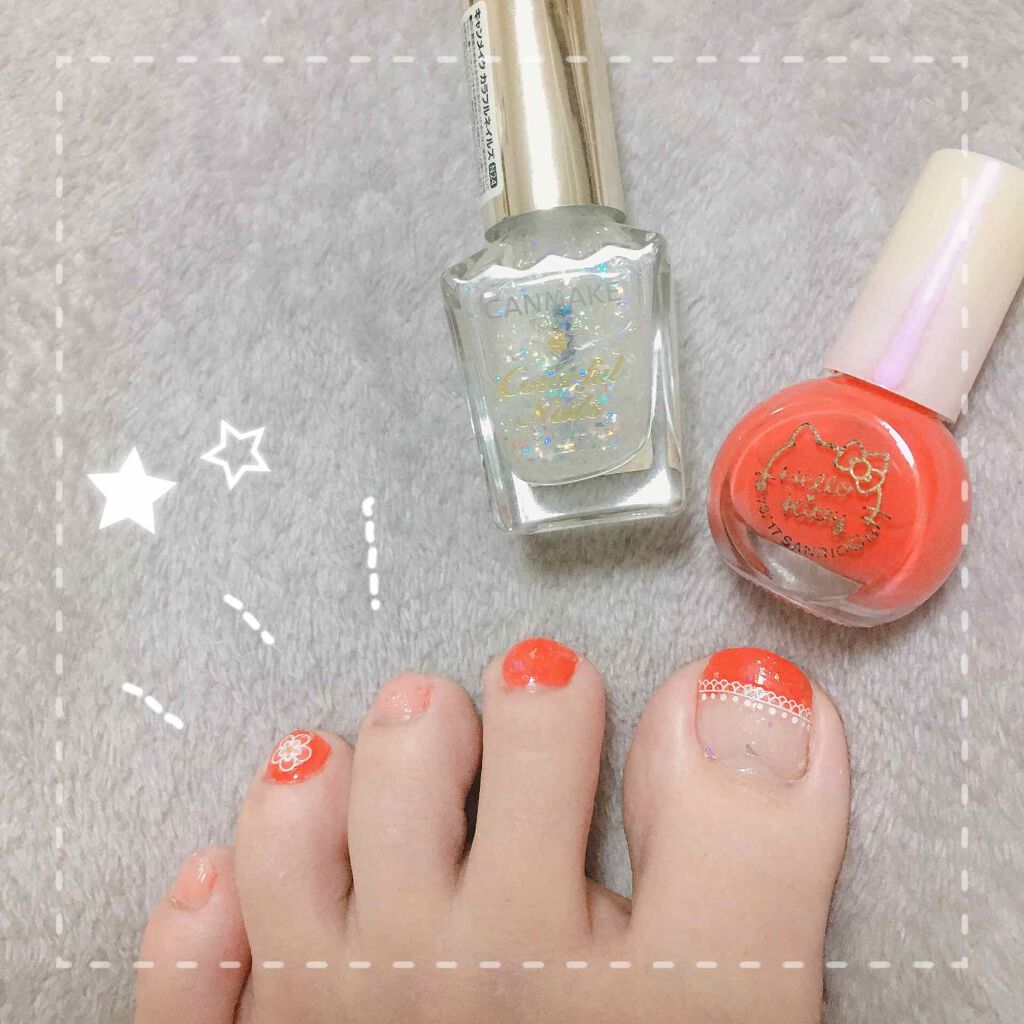 カラフルネイルズ/キャンメイク/マニキュアを使ったクチコミ（1枚目）