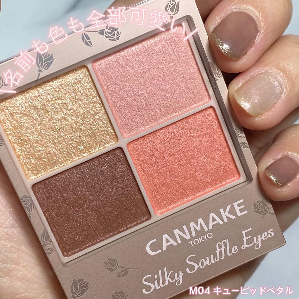 シルキースフレアイズ（マットタイプ）/キャンメイク/アイシャドウパレットを使ったクチコミ（1枚目）