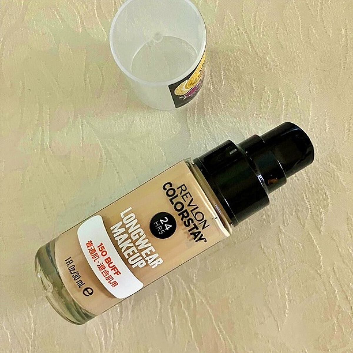 カラーステイ ロングウェア メイクアップ/REVLON/リキッドファンデーションを使ったクチコミ(3枚目)