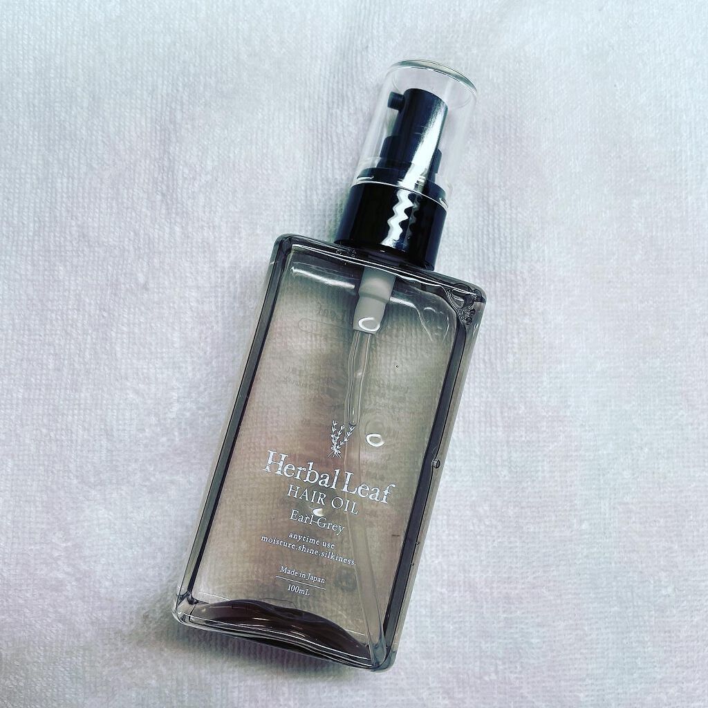 オーガニックヘアオイル アールグレイの香り /ハーバルリーフ/ヘアオイルを使ったクチコミ（1枚目）