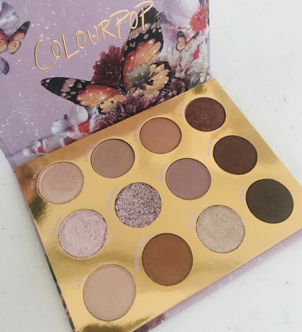 ドリームストリートプレストパウダー シャドーパレット/ColourPop/アイシャドウパレットを使ったクチコミ(4枚目)