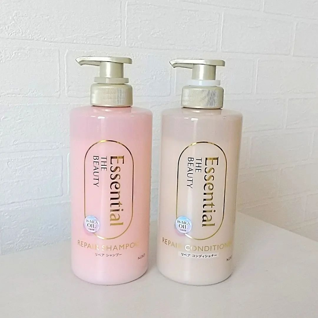 ザビューティ リペアシャンプー・コンディショナー/エッセンシャル/市販シャンプーを使ったクチコミ（1枚目）
