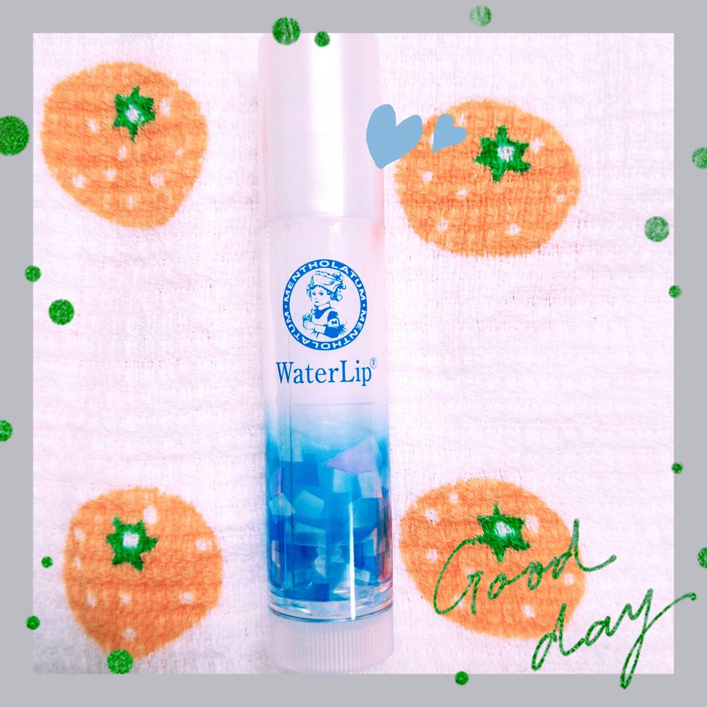 メンソレータム ウォーターリップ ミントメントールのクチコミ「いつものリップ✨

麻耶子です。

私はディスカウントショップで200円くらいで買いました〜
.....」（1枚目）