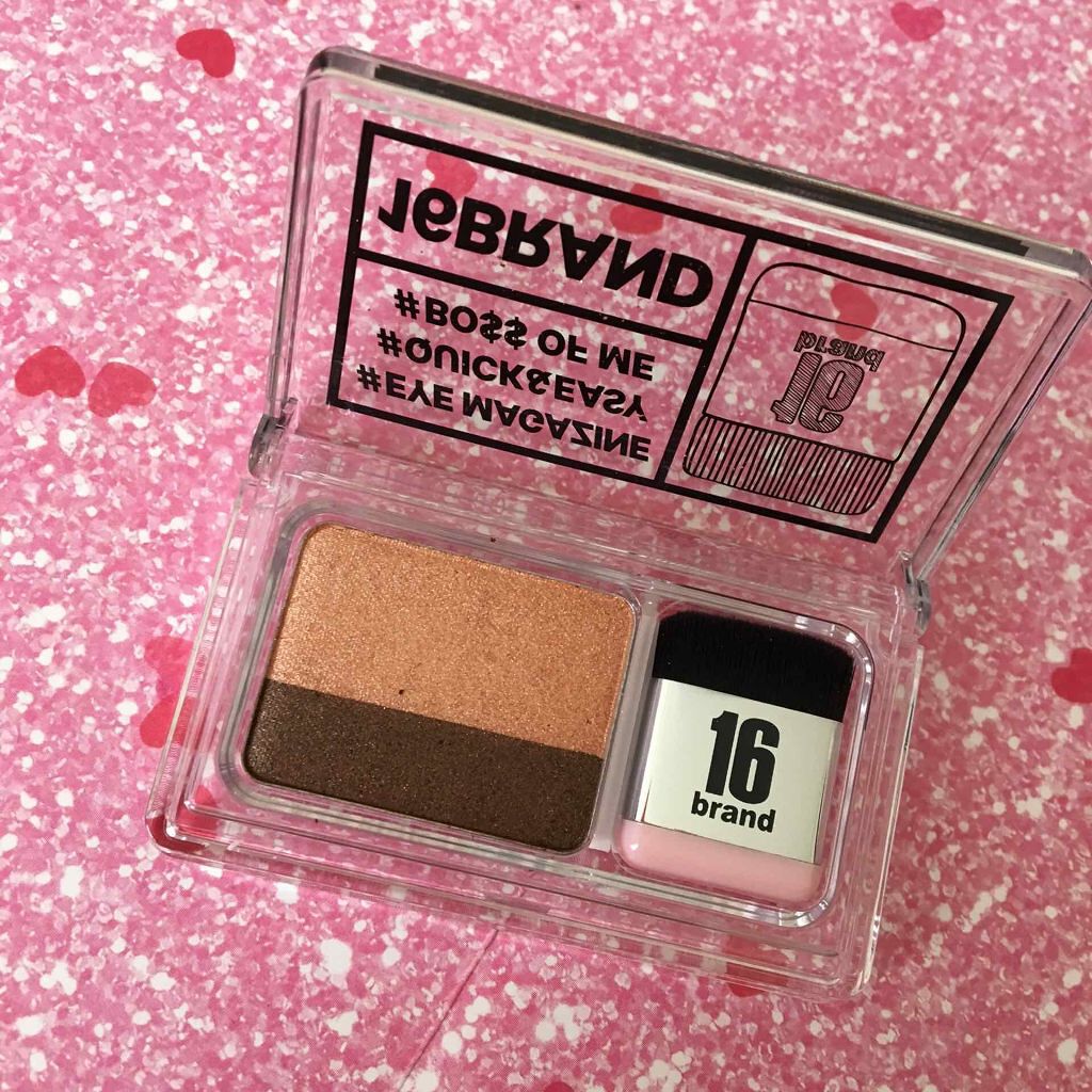 16 EYE MAGAZINE/16BRAND/アイシャドウパレットを使ったクチコミ(3枚目)
