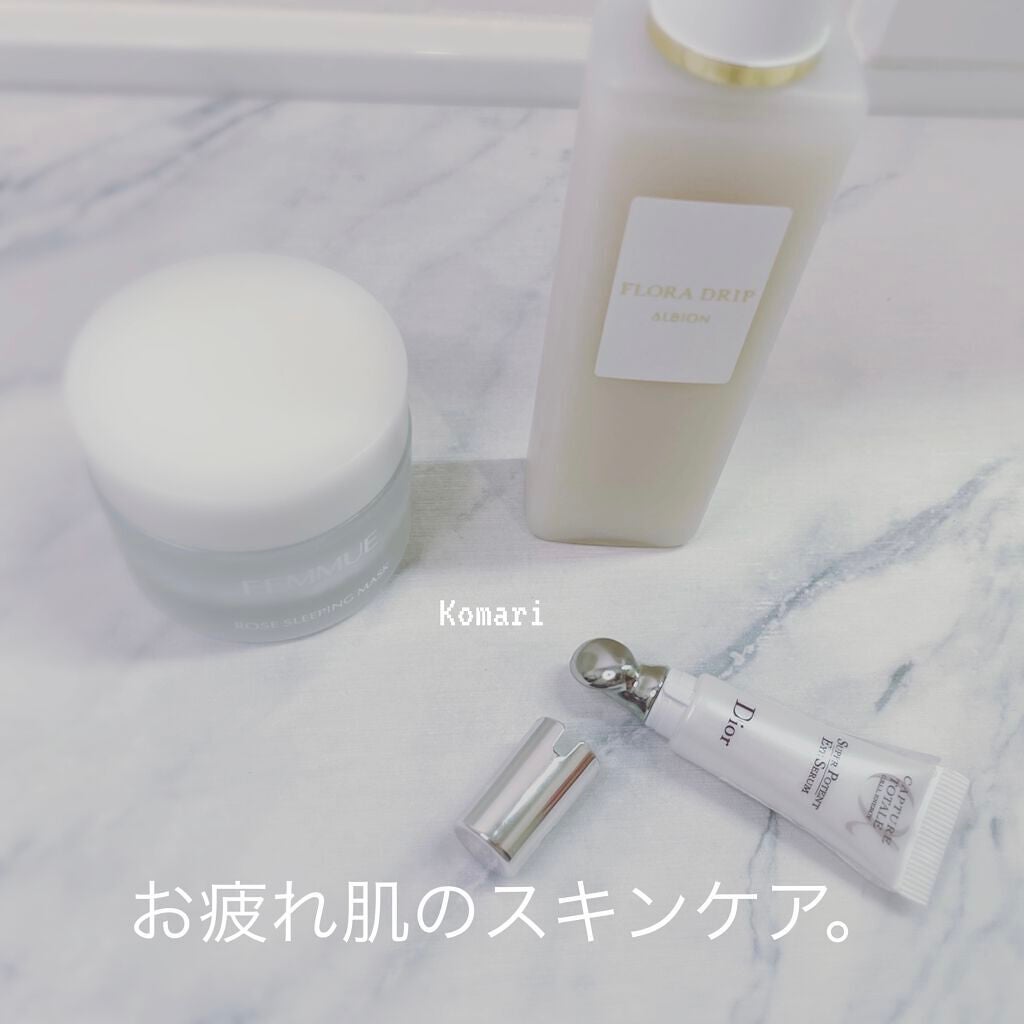 ローズウォーター スリーピングマスク/FEMMUE/フェイスクリームを使ったクチコミ(1枚目)