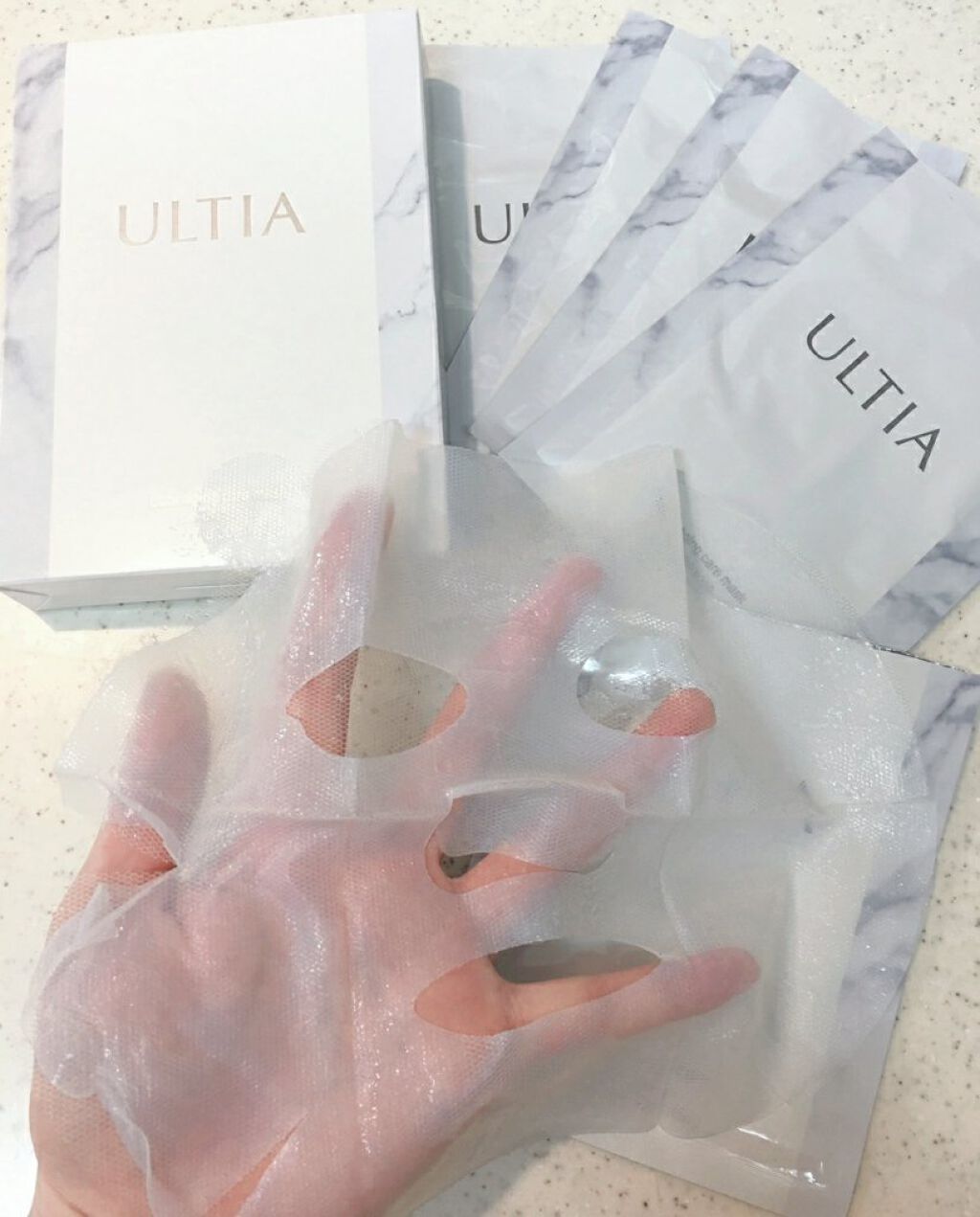 back aging care mask/ULTIA/シートマスク・パックを使ったクチコミ（1枚目）