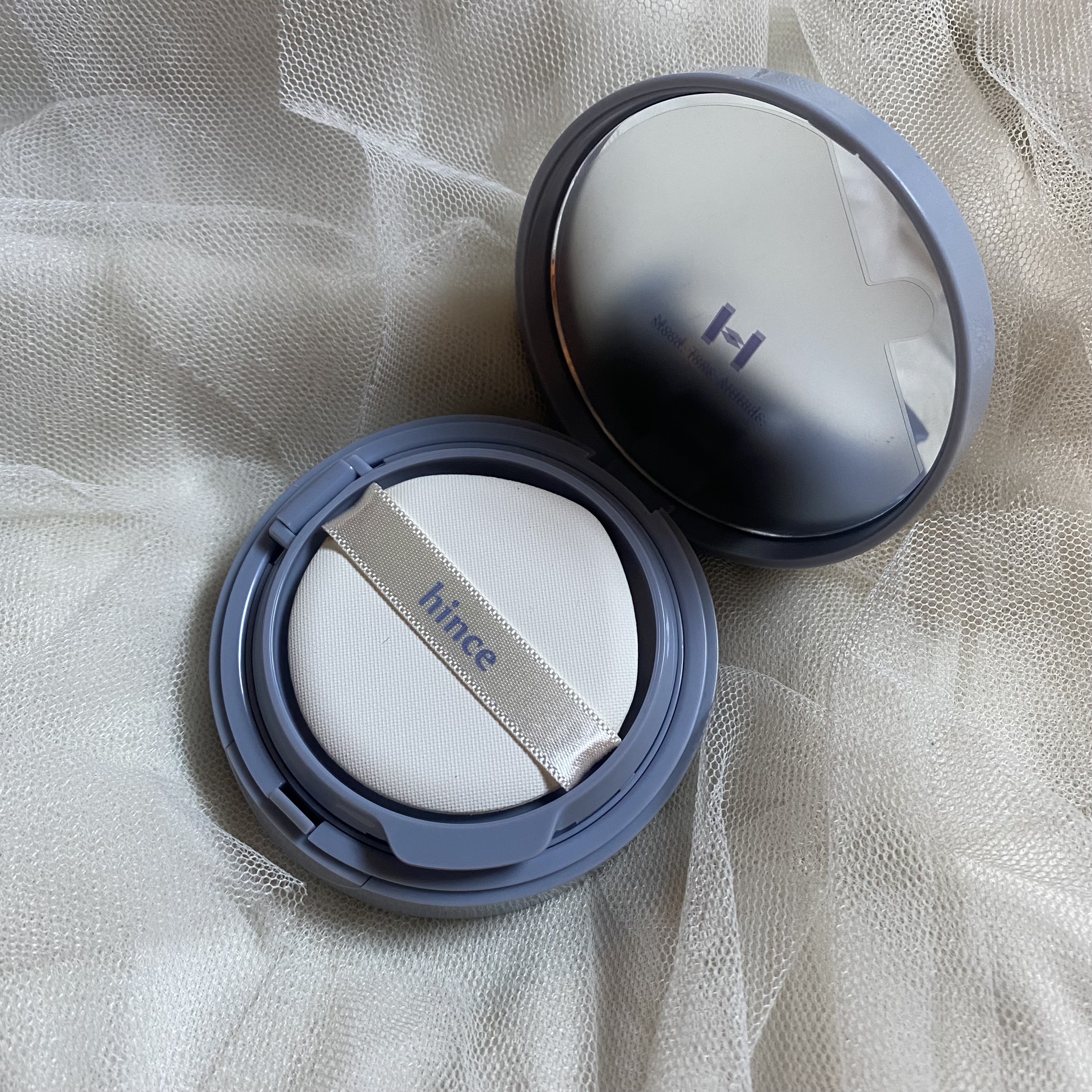 セカンドスキンメッシュマットクッション/hince/クッションファンデーションを使ったクチコミ（3枚目）