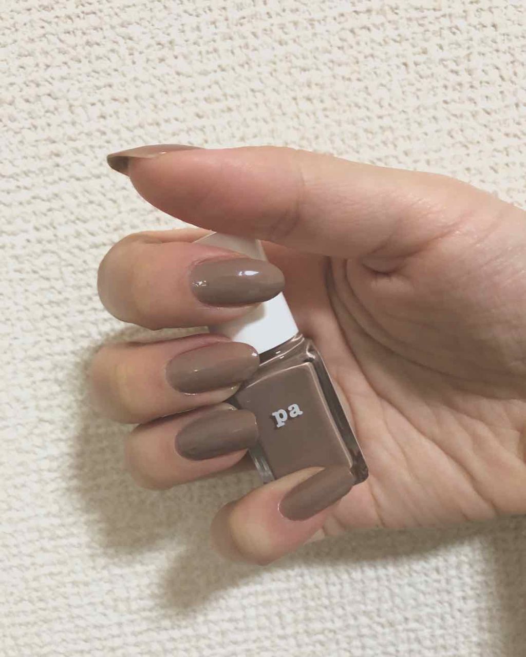 Pa ネイルカラー Pa Nail Collectiveの口コミ ブラウンネイル Paネイルカラーのa141 By Blush Wim 混合肌 代前半 Lips