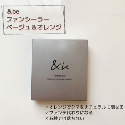 &be ファンシーラー/&be/パレットコンシーラーを使ったクチコミ(1枚目)