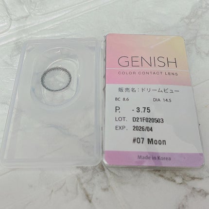 GENISH/株式会社ビューフロンティア/カラーコンタクトレンズを使ったクチコミ(5枚目)